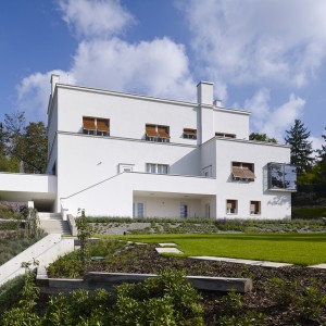 Jedinečná vila Münz v Brně má novou zahradu